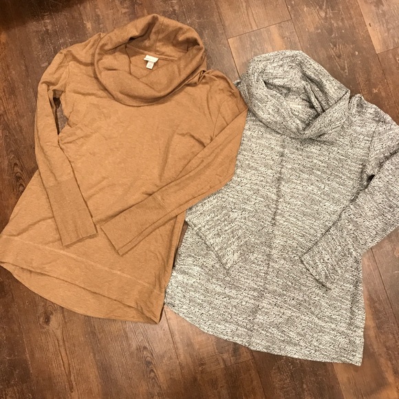 Merona Tops - Set of 2 Cowl Neck Tunics - Small Merona Tops - Set of 2 Cowl Neck Tunics - Small